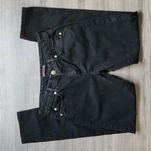 Fidelity Gisele black skinny jeans, size 27